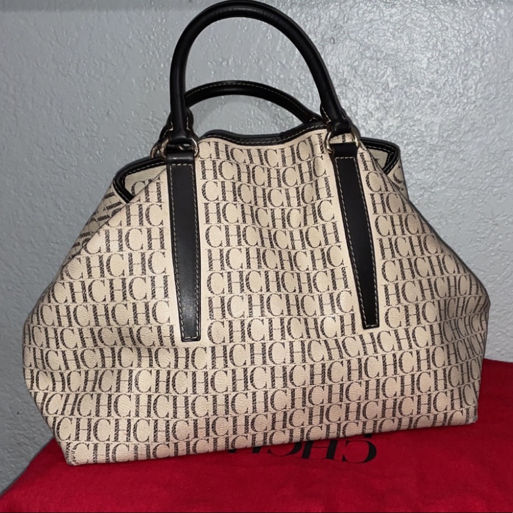 Carolina Herrera Monogram Handbag